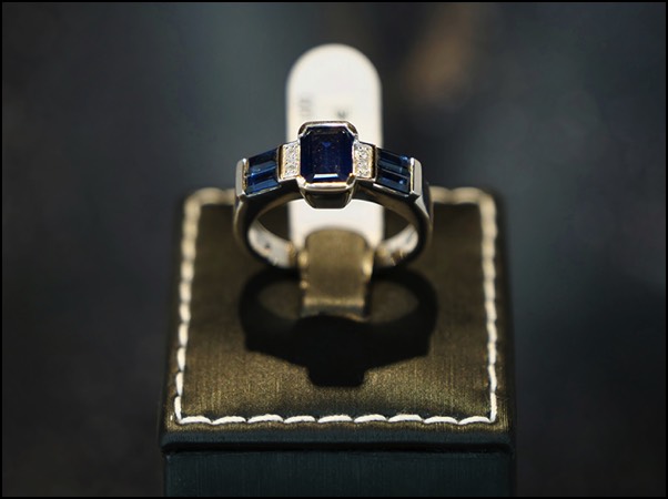 Saphir Diamant - 4,70gr - 2300€
